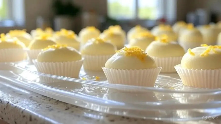 No-Bake Lemonade Cheesecake Bites