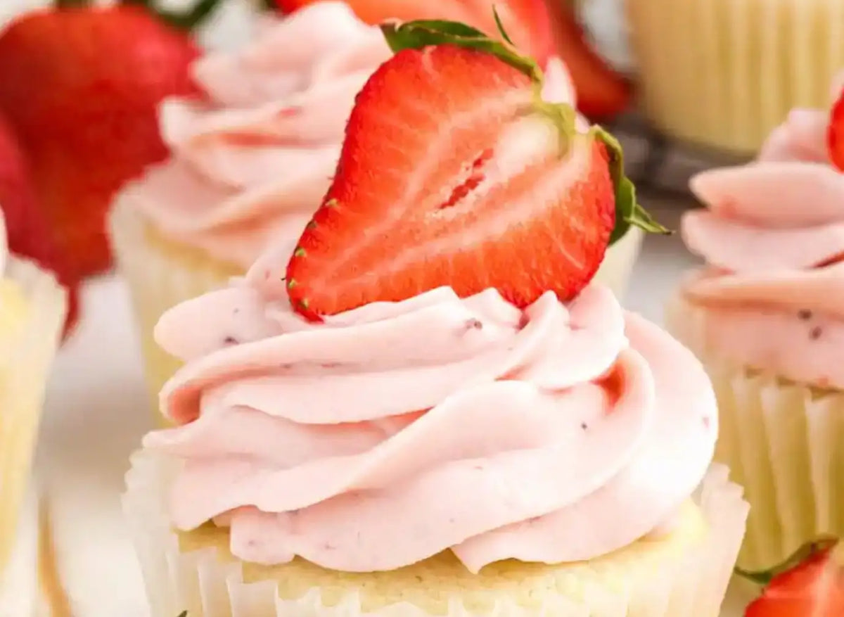 Pink Lemonade Cupcakes