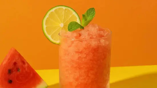 Watermelon Lime Granita