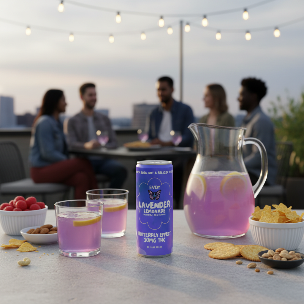 "Butterfly Effect" Lavender Lemonade