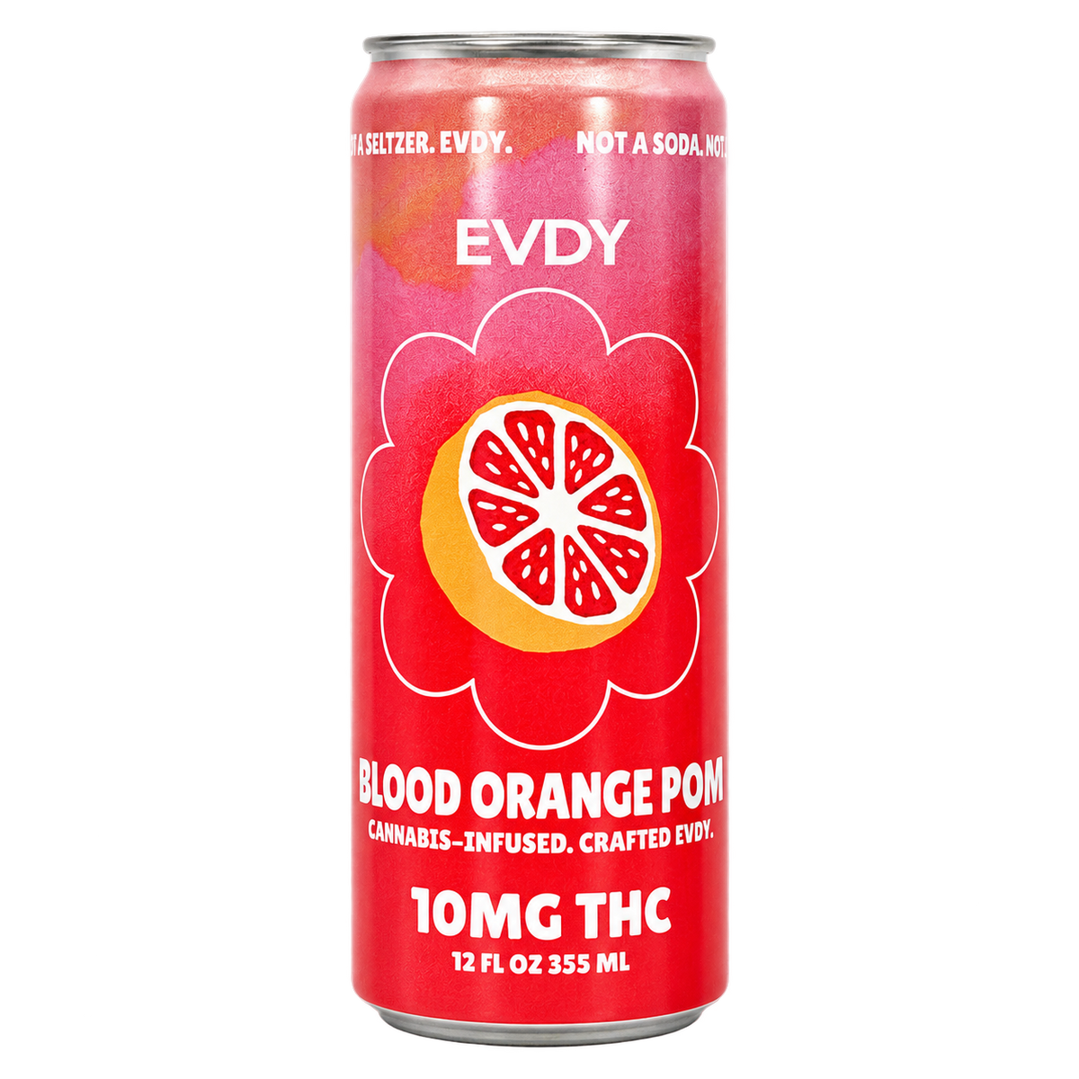 EVDY Blood Orange POM 12oz can